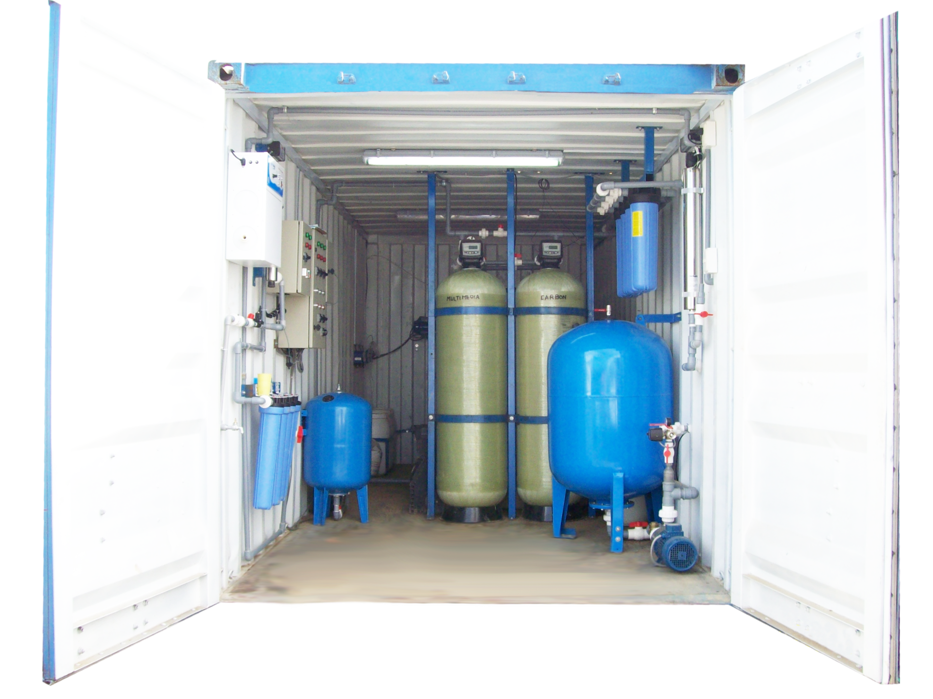 plantas potabilizadora de agua containerizada - Mega&amp;Ozono SAC