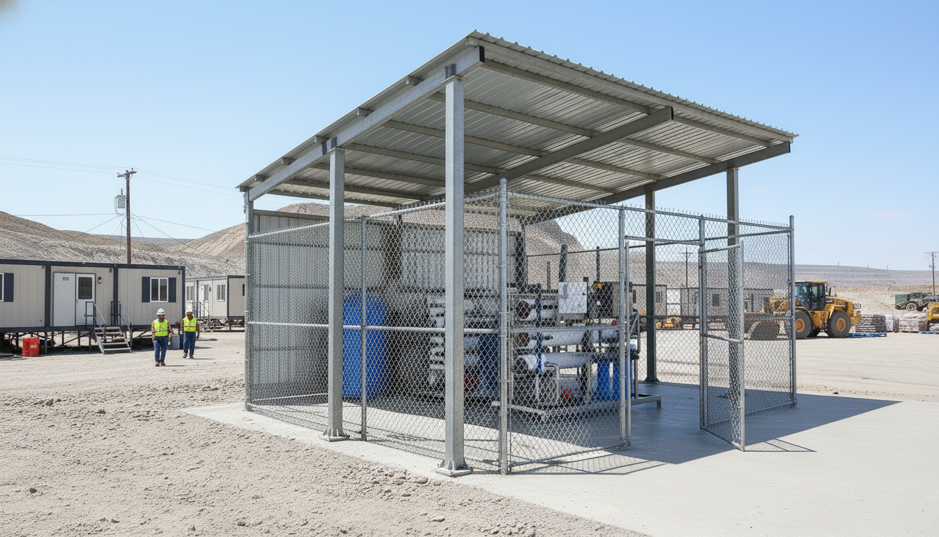 Venta e instalación de planta potabilizadora para campamentos mineros en Perú - Mega & Ozono SAC