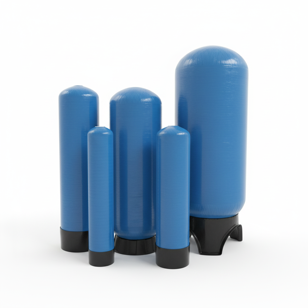 tanques de fibra de vidrio para filtro o ablandador - megaozono